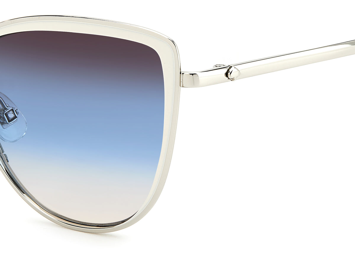 Kate Spade Staci/G/S 205502 Palladium/ Brown Teal 56 / Plastic / Metal