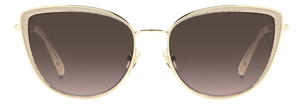 Kate Spade Staci/G/S 205502 Gold/ Brown Shaded 56 / Plastic / Metal
