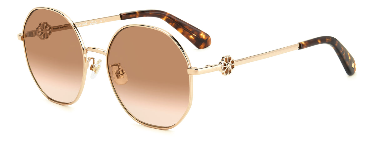 Kate Spade Venus/F/S 205504 Red Gold/ Brown Shaded
