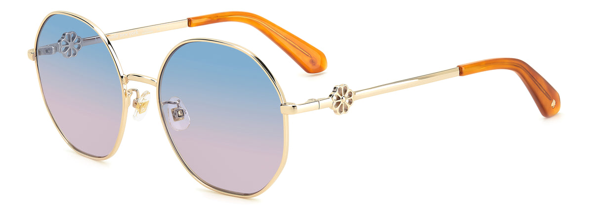 Kate Spade Venus/F/S 205504 Gold/ Blue Doubleshade Peach