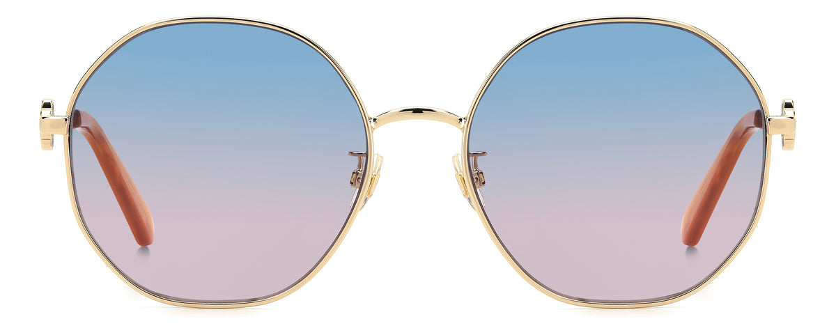 Kate Spade Venus/F/S 205504 Gold/ Blue Doubleshade Peach