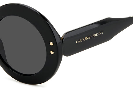 Carolina Herrera HER 0081/S Black/ Grey Lens