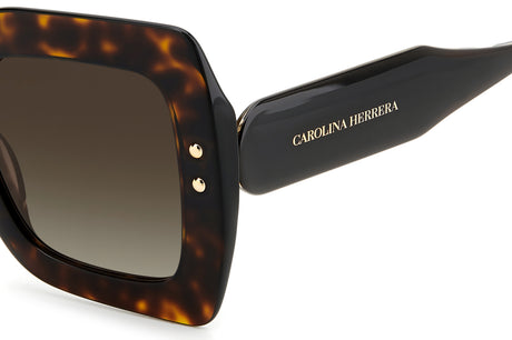 Carolina Herrera HER 0082/S Havana/ Brown Shaded Lens