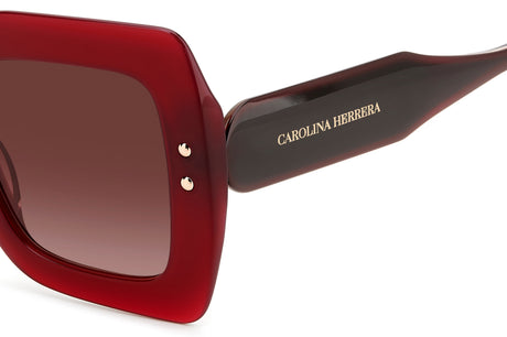 Carolina Herrera HER 0082/S Burgundy/ Pink Doubleshade Lens