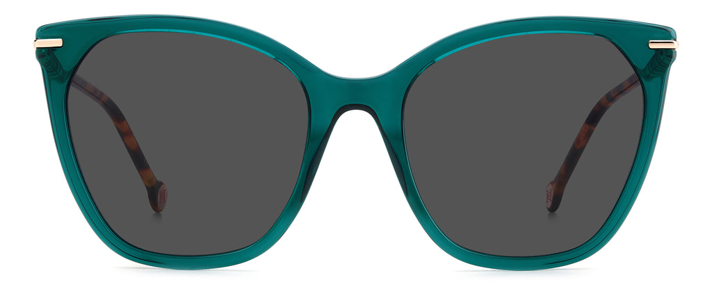 Carolina Herrera HER 0091/S Green Havana/ Grey Lens 56 / Plastic / Acetate