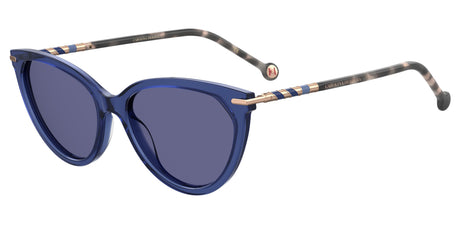 Carolina Herrera HER 0093/S Blue Havana/ Viola Lens