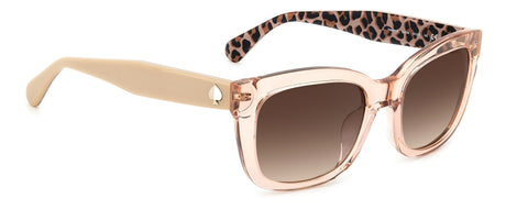 Kate Spade Tammy/S 205497 Beige Pattern/ Brown Shaded 53 / Plastic / Acetate