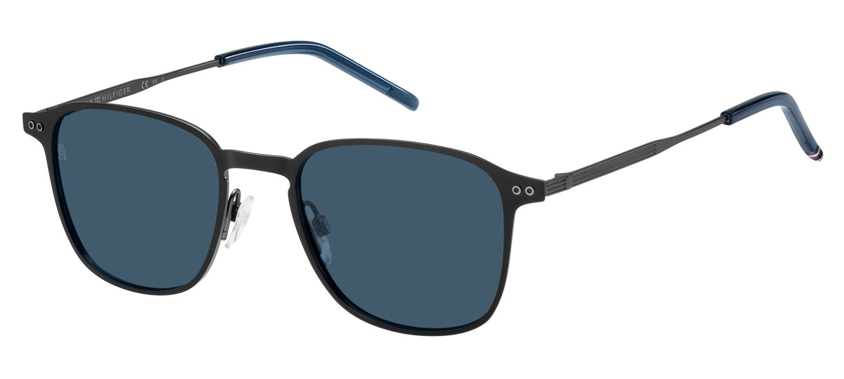Tommy Hilfiger TH 1972/S Matte Black Dark Ruthenium/ Blue
