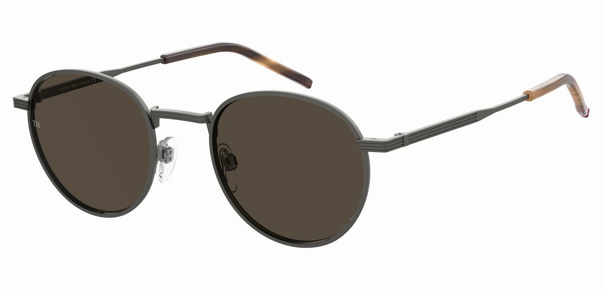 Tommy Hilfiger TH 1973/S Matte Ruthenium Black/ Brown