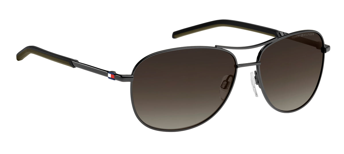 Tommy Hilfiger TH 2023/S Dark Ruthenium/ Brown Shaded