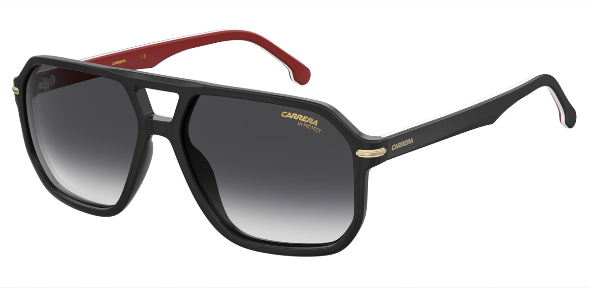Carrera 302/S-59-OIT BLACK RED 9O DARK GREY SF