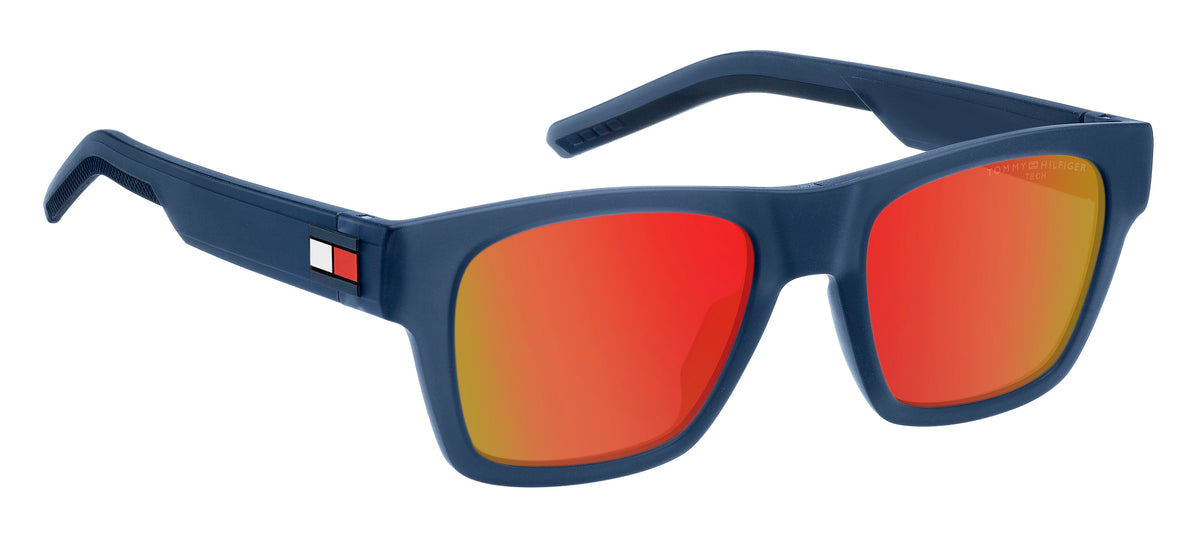 Tommy Hilfiger TH 1975/S Matte Blue/ Red Multlayer Highcontrast