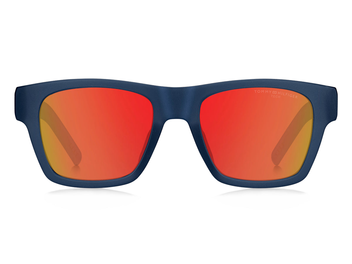 Tommy Hilfiger TH 1975/S Matte Blue/ Red Multlayer Highcontrast