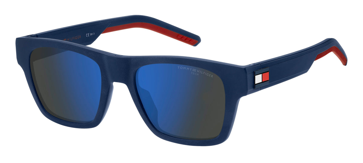 Tommy Hilfiger TH 1975/S Matte Blue/ Blue Multilayer High Contrast