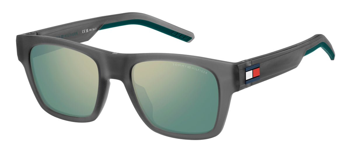 Tommy Hilfiger TH 1975/S Matte Grey/ Green Mirror