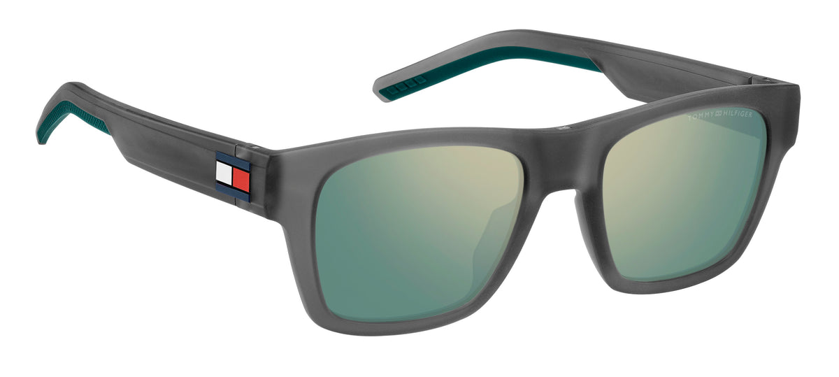 Tommy Hilfiger TH 1975/S Matte Grey/ Green Mirror