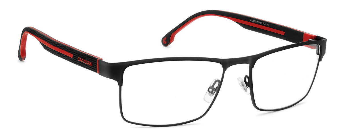 CARRERA 8884-55-BLX MT BLK RD