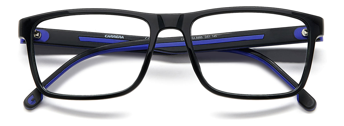 CARRERA 8885-56-D51 BLK BLUE