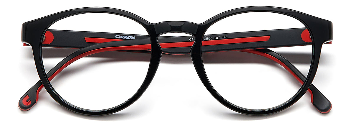 CARRERA 8886-50-OIT BLACK RED