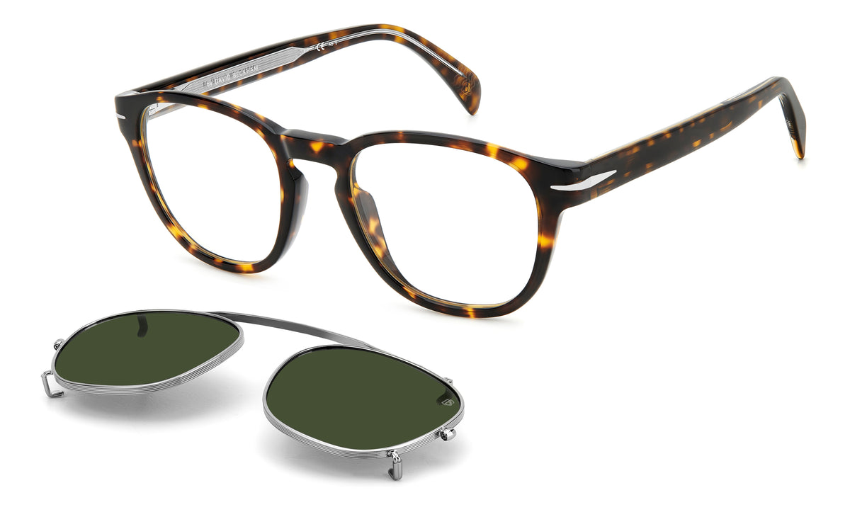 David Beckham DB 1117/CS Havana/ Green Lens