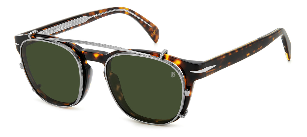 David Beckham DB 1117/CS Havana/ Green Lens