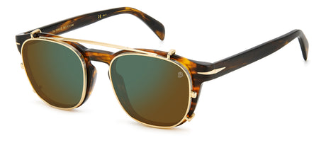 David Beckham DB 1117/CS Red Havana/ Green Lens