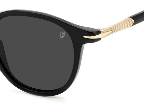 David Beckham DB 1114/S Black Gold/ Grey Lens