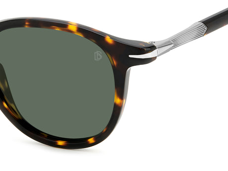 David Beckham DB 1114/S Havana Ruthenium/ Green Lens