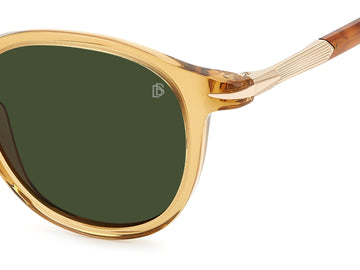 David Beckham DB 1114/S Yellow Havana Brown/ Green Lens