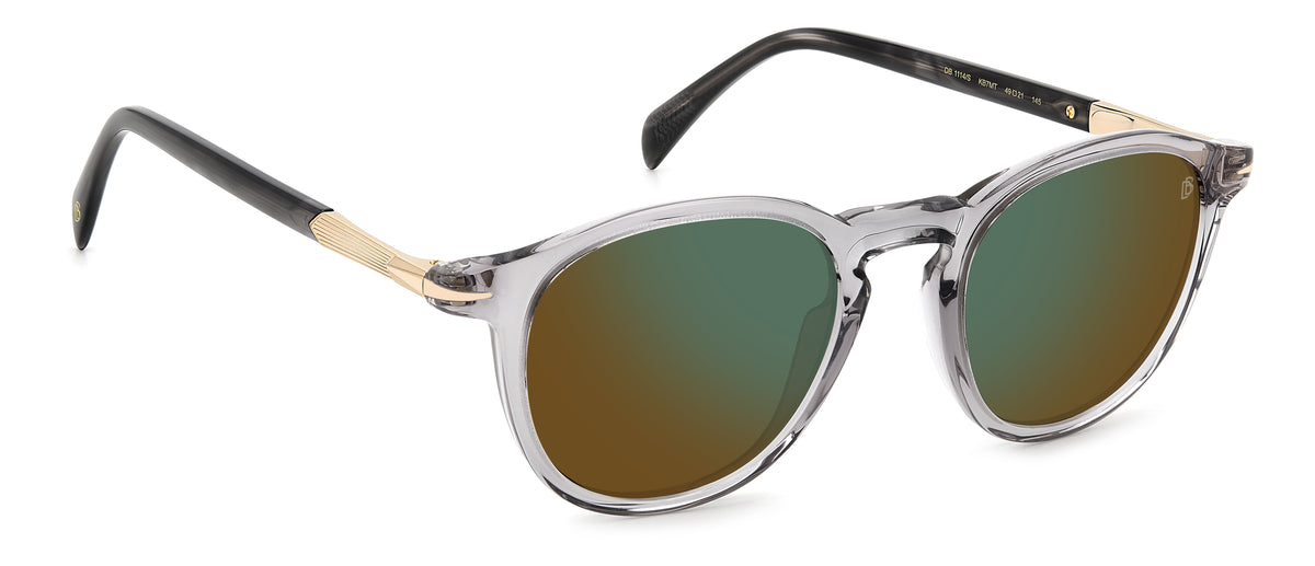 David Beckham DB 1114/S Grey/ Green Lens