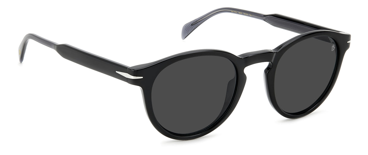 David Beckham DB 1111/S Black Grey/ Grey Lens