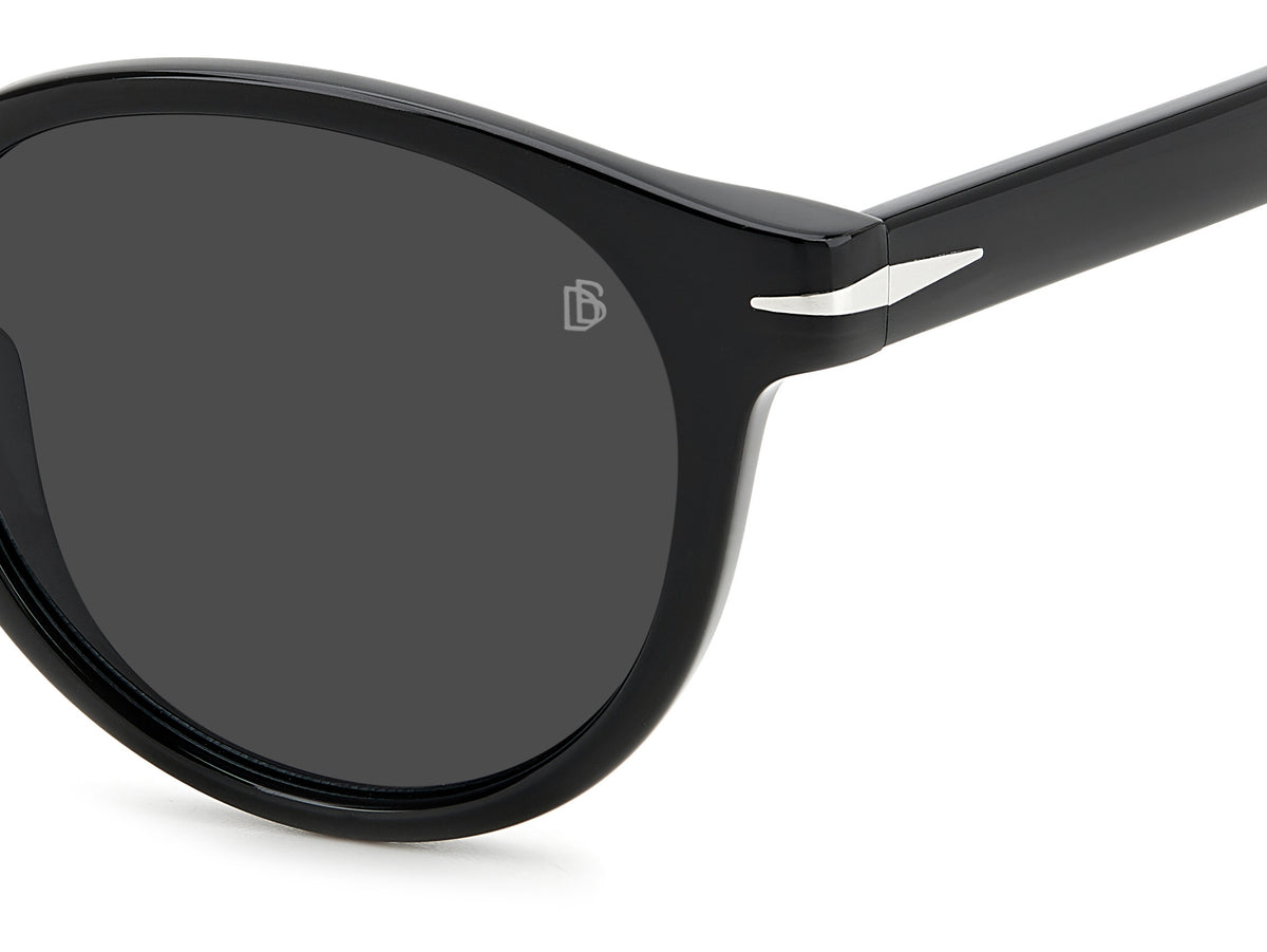 David Beckham DB 1111/S Black Grey/ Grey Lens
