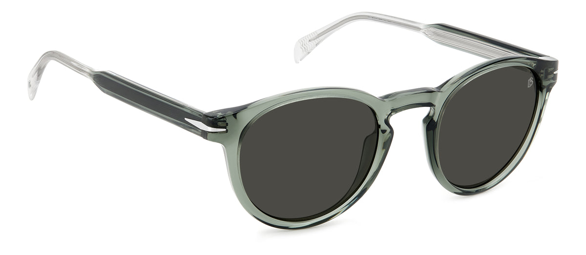 David Beckham DB 1111/S Green/ Grey Lens