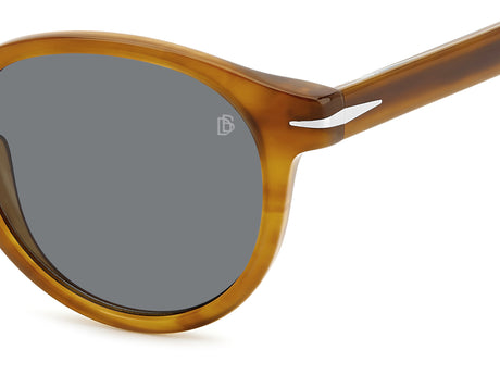 David Beckham DB 1111/S Yellow Horn/ Grey Lens