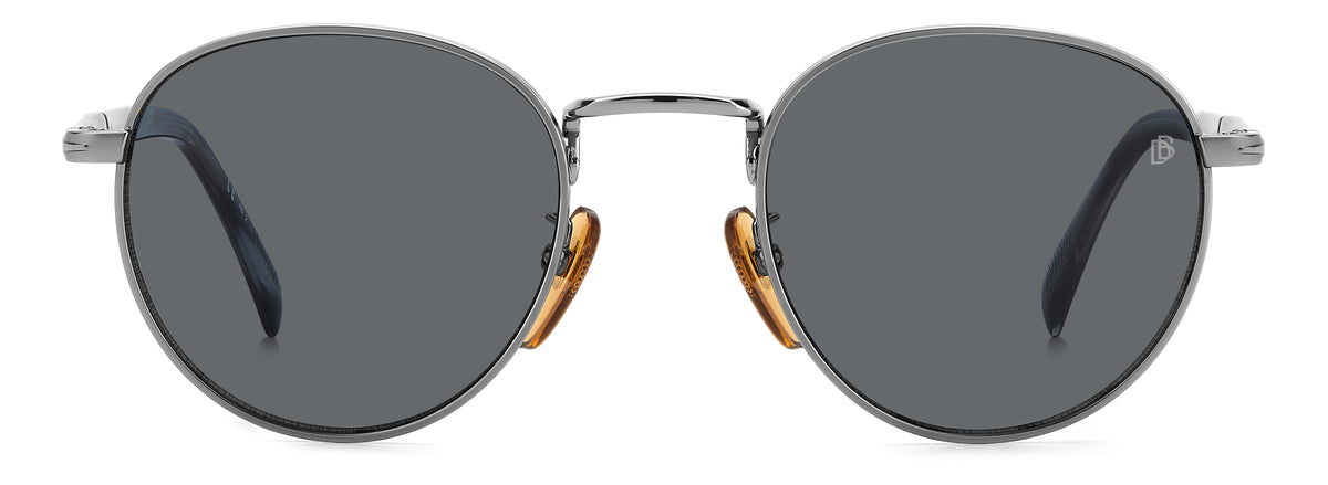 David Beckham DB 1116/S Ruthenium Grey Horn/ Grey Lens