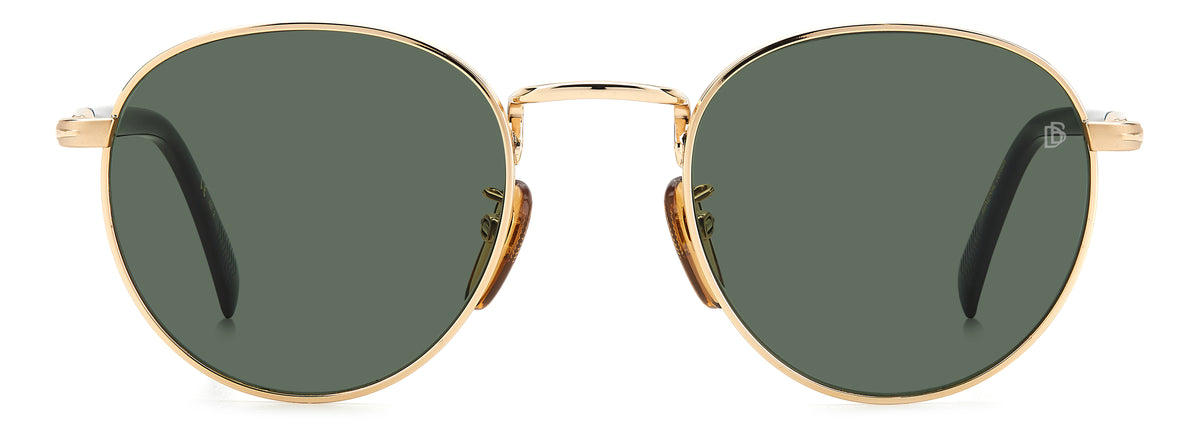 David Beckham DB 1116/S Gold Black_/ Green Lens