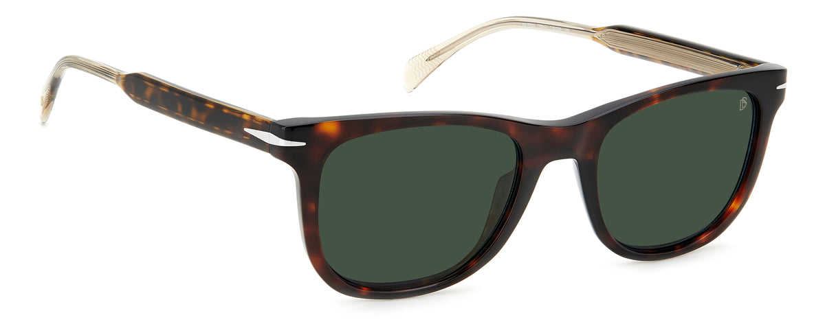 David Beckham DB 1113/S Havana/ Green Lens