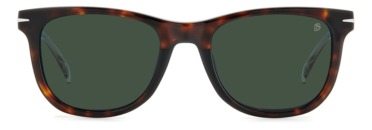 David Beckham DB 1113/S Havana/ Green Lens