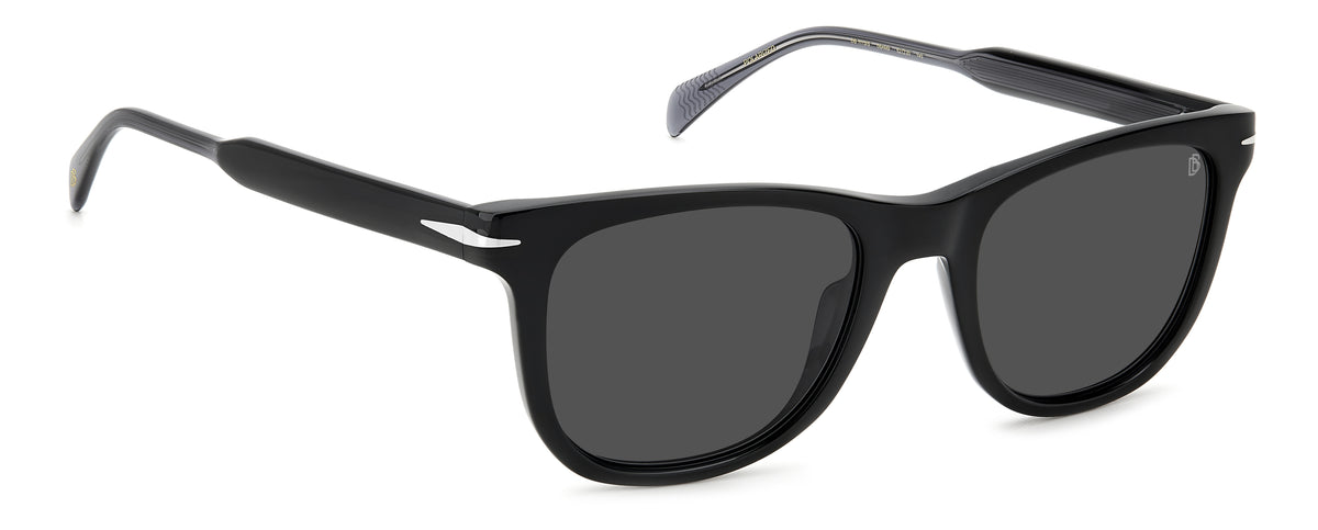 David Beckham DB 1113/S Black Grey/ Grey Lens Polarised