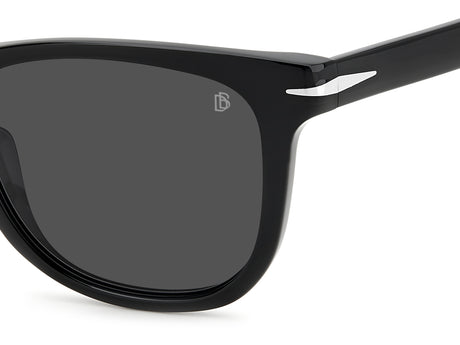 David Beckham DB 1113/S Black Grey/ Grey Lens Polarised