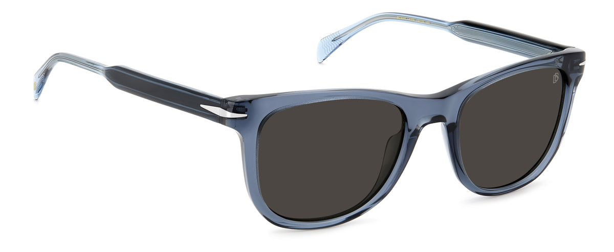 David Beckham DB 1113/S Blue/ Grey Lens