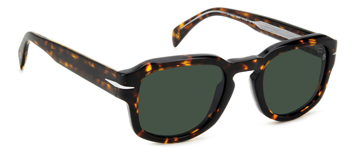 David Beckham DB 7098/S Havana/ Green Lens