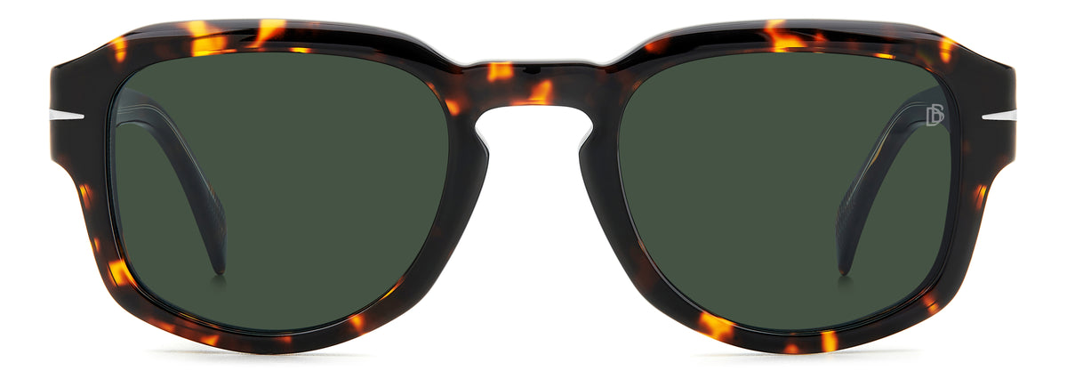 David Beckham DB 7098/S Havana/ Green Lens
