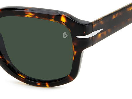 David Beckham DB 7098/S Havana/ Green Lens