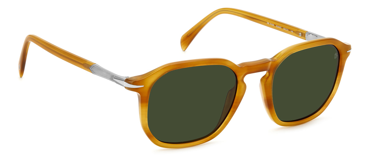 David Beckham DB 1115/S Striped Yellow/ Green Lens
