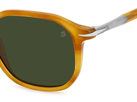 David Beckham DB 1115/S Striped Yellow/ Green Lens