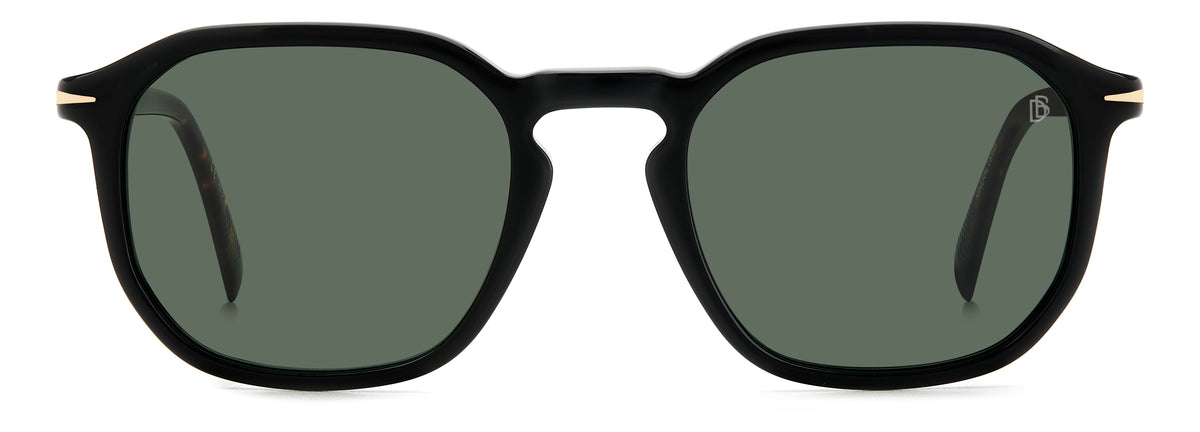 David Beckham DB 1115/S Black Havana/ Green Lens