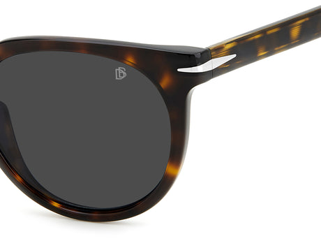 David Beckham DB 1112/S Havana/ Grey Lens