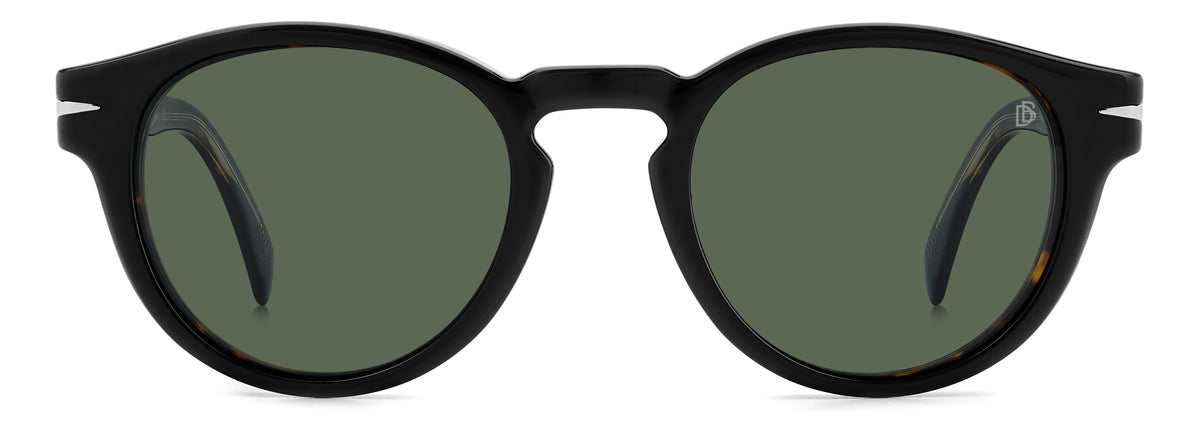 David Beckham DB 7104/CS Havana/ Green Lens Polarised