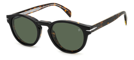 David Beckham DB 7104/CS Havana/ Green Lens Polarised